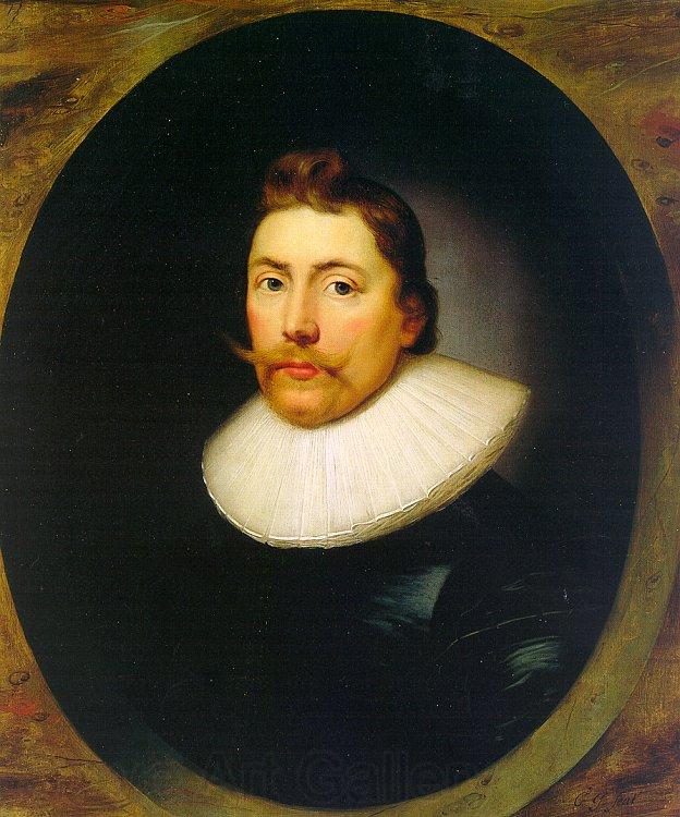 Cornelius Johnson Portrait of a Gentleman  222